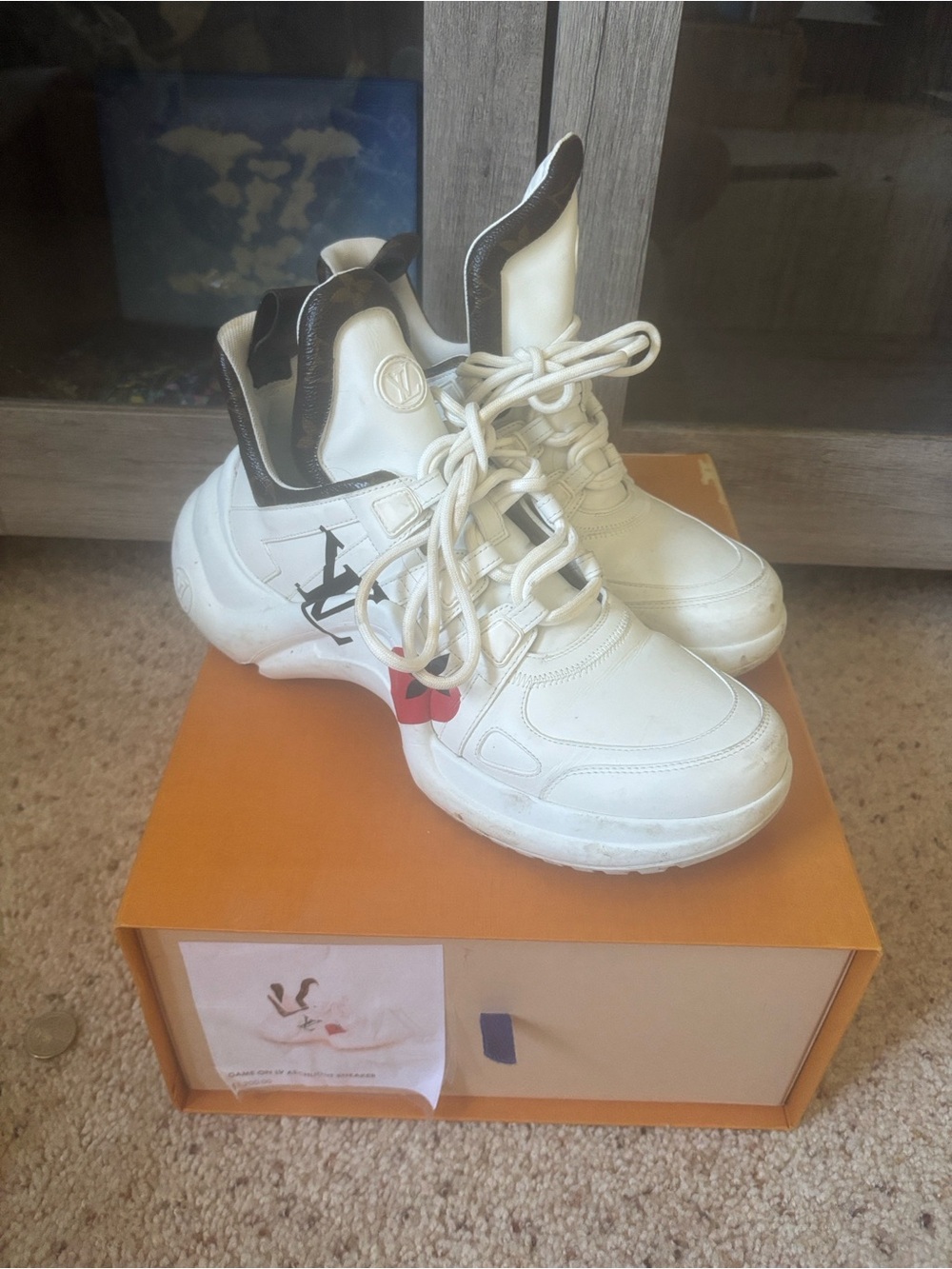 Louis Vuitton Game On LV Archlight Sneakers Size 41